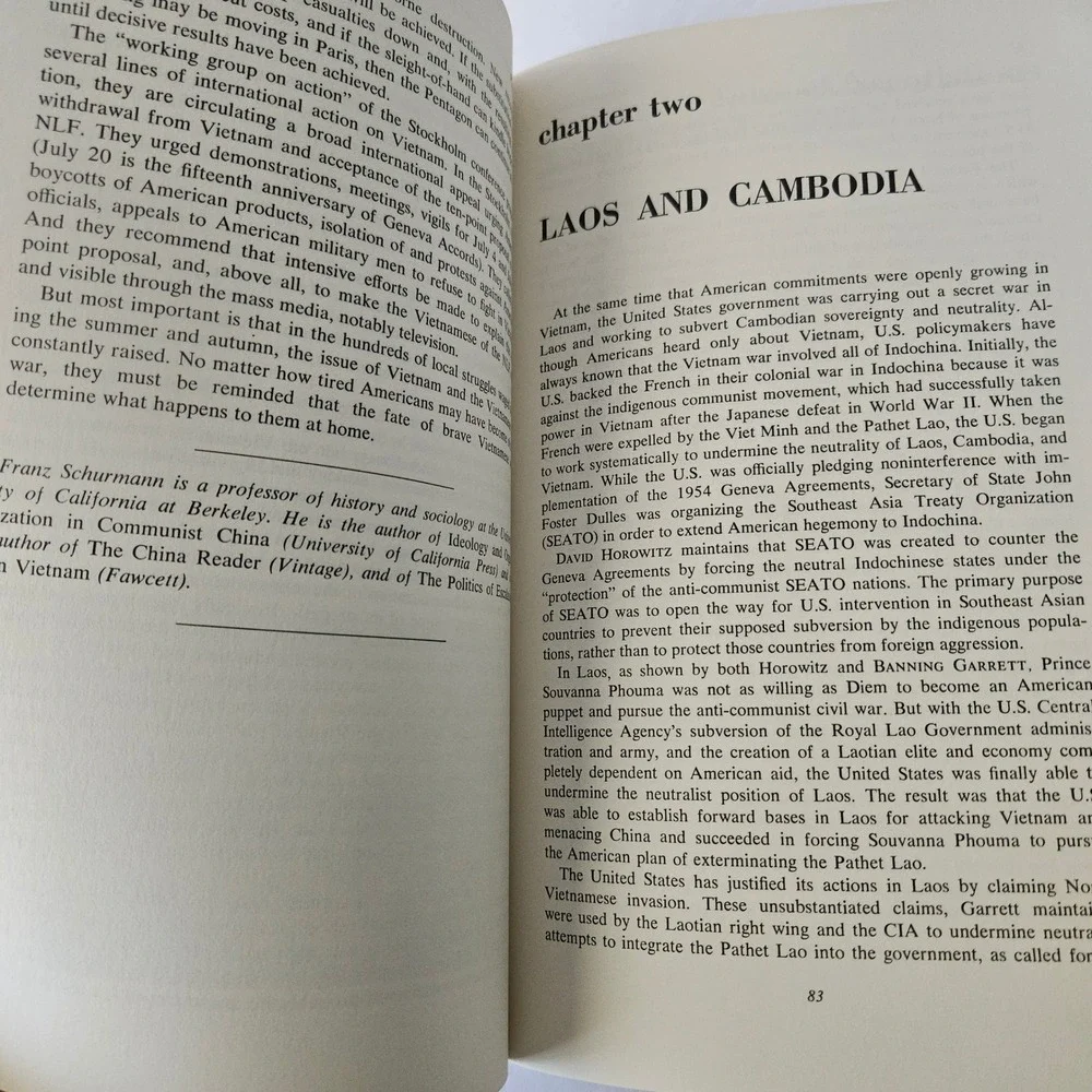 Two Three Many Vietnams: Radical Reader‎ Wars SE Asia by Garrett Barkley PB 1971